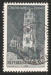 Stamps France -  Catedral de Rodez