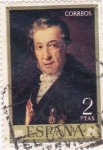 Stamps Spain -  AUTORRETRATO-Vicente López (25)