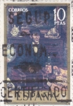 Stamps Spain -  EL CAPITAN MERCANTE-Solana (25)