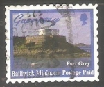 Stamps United Kingdom -  Guernsey - Fort Grey
