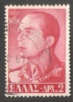 Stamps Greece -  Pablo I de Grecia