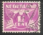 Stamps Netherlands -  Animal estilizado - paloma volando