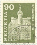 Stamps Switzerland -  MONUMENTOS SUIZOS. LE MUNOT, EN SCHAFFHAUSEN. YVERT CH 656