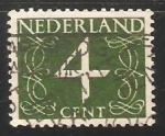 Stamps Netherlands -  Numeros