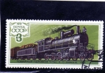 Stamps Russia -  LOCOMOTORAS A VAPOR