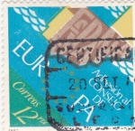 Stamps Spain -  Adhesión al consejo de EUROPA(25)