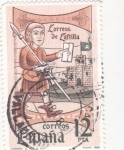 Stamps Spain -  Correos de Castilla (25)