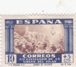 Stamps Spain -  Ruinas de Belchite (25)