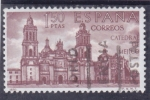 Stamps Spain -  Catedral de Mejico (25)