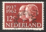 Stamps Netherlands -  Reina Juliana y principe Bernard