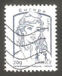 Stamps : Europe : France :  4768 - Marianne de Ciappa y Kawena