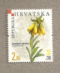 Stamps Croatia -  Flores de Croacia