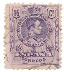 Stamps Spain -  rey Alfonso XIII