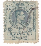 Stamps Spain -  rey Alfonso XIII