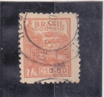 Stamps : America : Brazil :  trigo