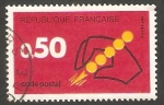 Stamps France -  1720 - Código Postal