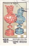 Stamps Guinea Bissau -  HISTORIA DEL AJEDREZ