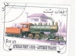 Stamps Afghanistan -  TRENES ANTIGUOS