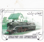 Stamps : Asia : Afghanistan :  TRENES ANTIGUOS