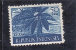 Stamps Indonesia -  KELAPA-COCOTEROS