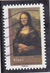 Stamps France -  LA GIOCONDA-VINCI