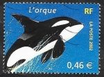 Stamps France -  3487 - Una orca
