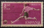 Sellos de Europa - Espa�a -  ESPAÑA 1960 1313 Sello Deportes Fútbol Usado 2,50pts