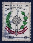 Stamps : America : Peru :  50 Aniv. Ejercito Peruano