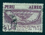 Stamps : America : Peru :  Unidad Vecinal