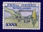 Stamps : America : Peru :  Reforma Agraria