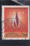 Stamps Germany -  AÑO DE LOS DERECHOS HUMANOS