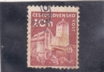Stamps Czechoslovakia -  CASTILLO DE KOST