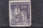Stamps Czechoslovakia -  CASTILLO DE TRENCIN