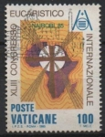 Stamps Vatican City -  43th  CONGRESO  EUCARISTICO  INTERNACIONAL