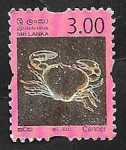 Sellos de Asia - Sri Lanka -  Cáncer, signo del Zodiaco