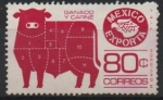 Sellos de America - M�xico -  MÉXICO  EXPORTA  GANADO  Y  CARNE