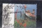 Stamps Netherlands -  NIÑOS JUGANDO EN UN LAGO