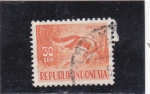 Stamps Indonesia -  LINGSANO