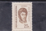 Stamps Argentina -  GENERAL JOSÉ DE SAN MARTIN