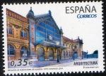 Sellos de Europa - Espa�a -  4632- Arquitectura. Fachada de la estación.