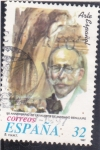 Stamps Spain -  50 ANIVERS.DE LA MUERTE DE MARIANO BENLLIURE(25)
