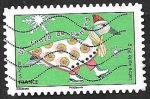 Stamps : Europe : France :  Un pato