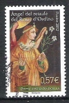 Stamps Andorra -  2012 Navidad. Retablo de la iglesia de Ordino.