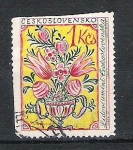 Sellos de Europa - Checoslovaquia -  1963 UNESCO - Folk Art