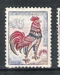 Sellos de Europa - Francia -  1962 Gallic Cock