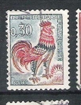 Stamps France -  1965 The Gallic Cock