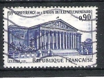 Sellos de Europa - Francia -  1971 The 59th Interparliamentary Union Conference, Paris./