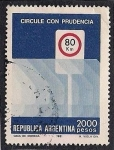 Stamps Argentina -  Circule con Precaucion