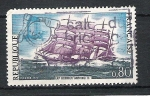 Sellos de Europa - Francia -  1971 French Sailing Ships./