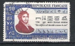 Stamps France -  1972 The 150th Anniversary of the Translation of Egyptian Hieroglyphics./